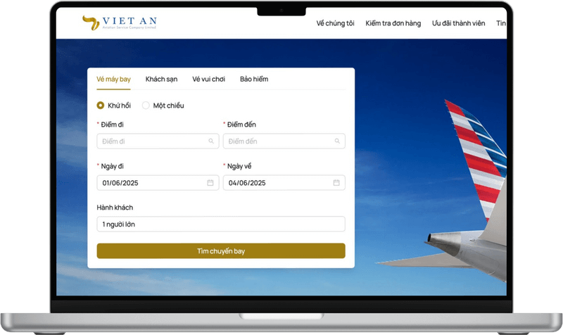 Viet An Travel Platform